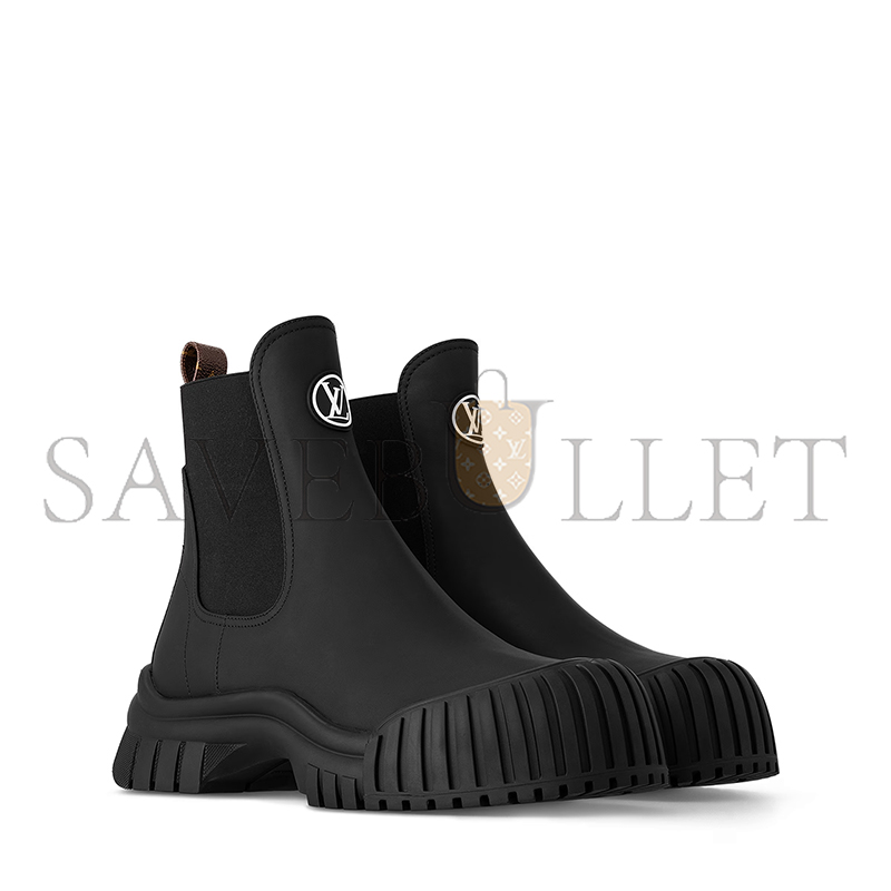 LOUIS VUITTON RUBY FLAT ANKLE BOOT 1ABUI7 LOUIS VUITTON RUBY FLAT ANKLE BOOT 1ABUI7